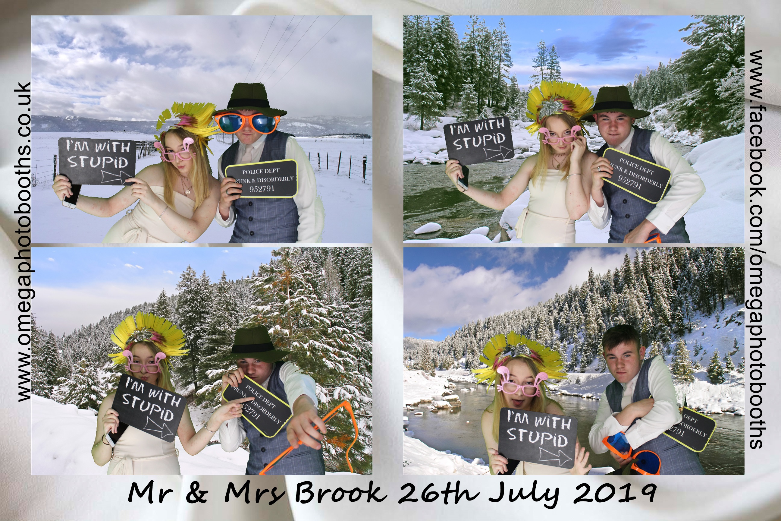 Mr & Mrs Brook's Wedding | View more photos from the event at gallery.omegaphotobooths.co.uk/u/Omega-Photobooths/Mr-Mrs-Brooks-Wedding